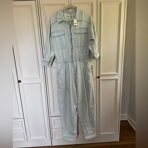 Light Blue Denim Jumpsuit We The Free